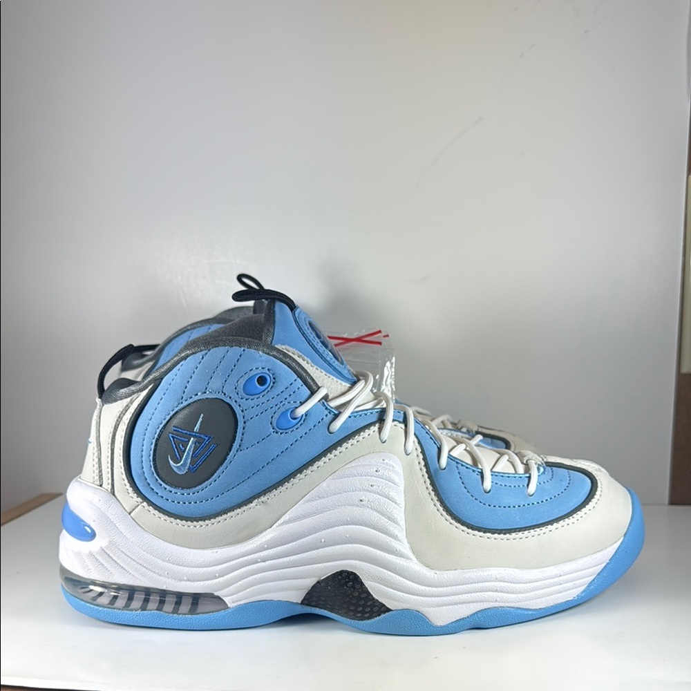 Nike Air Penny 2 Social Status Playground Men’s Size 9.5 Sneakers Blue Grey